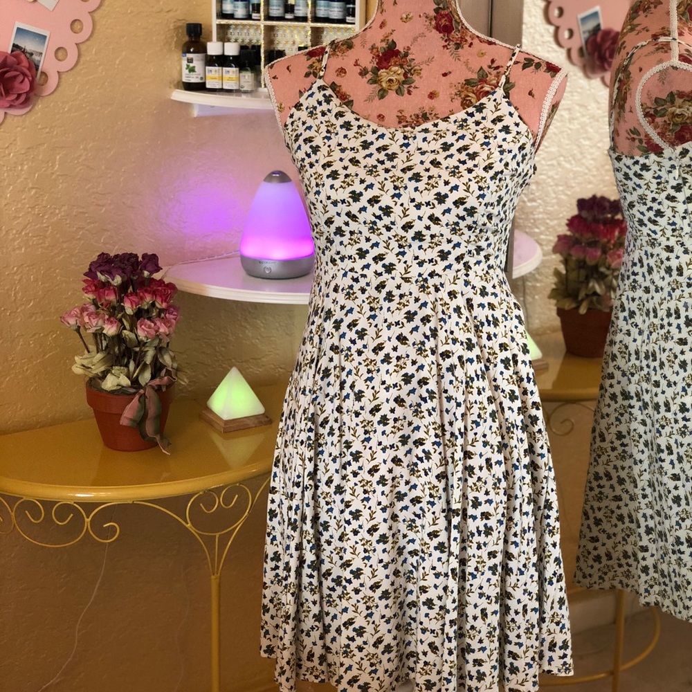 Old Navy print slip dress